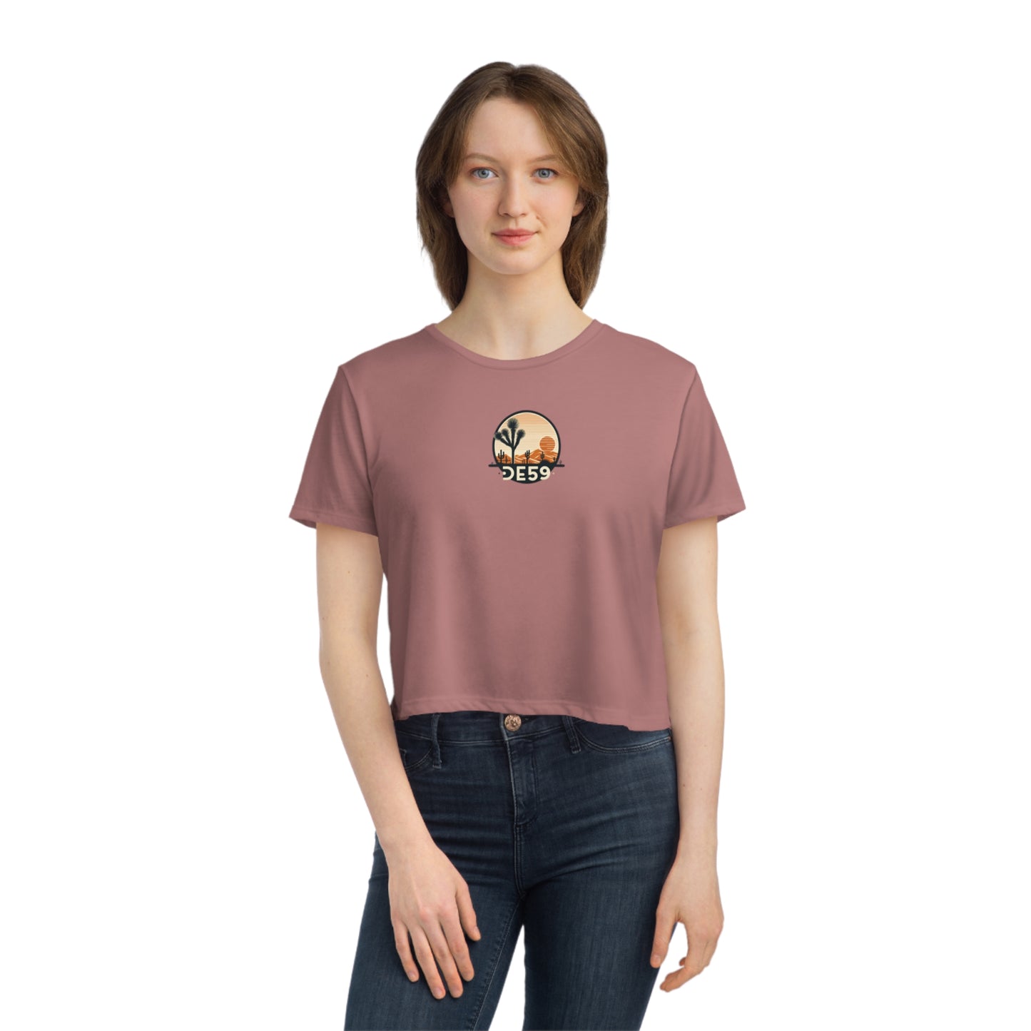 Women's  Cropped Tee the mesa