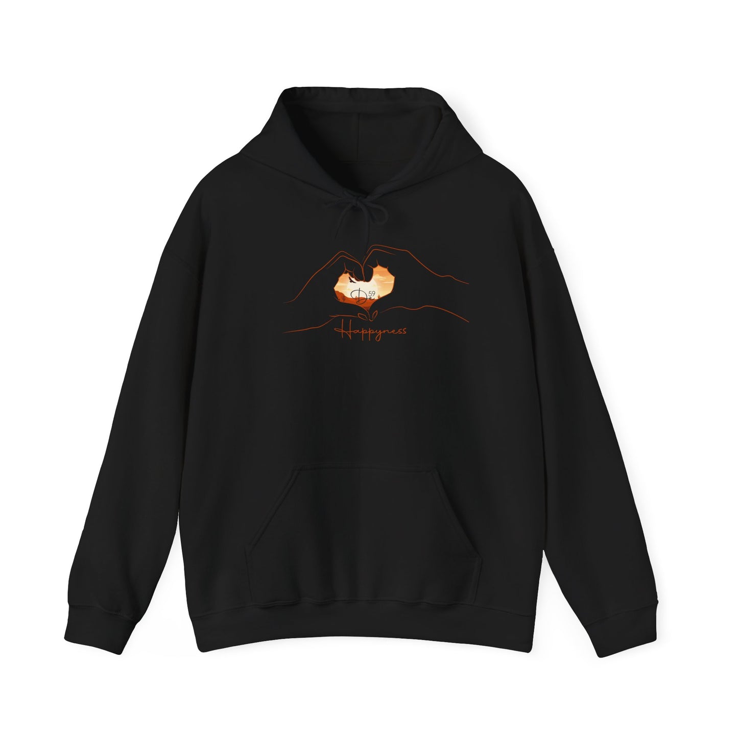 Happiness desert Hooded Sweatshirt - Cozy, Inspirational Apparel