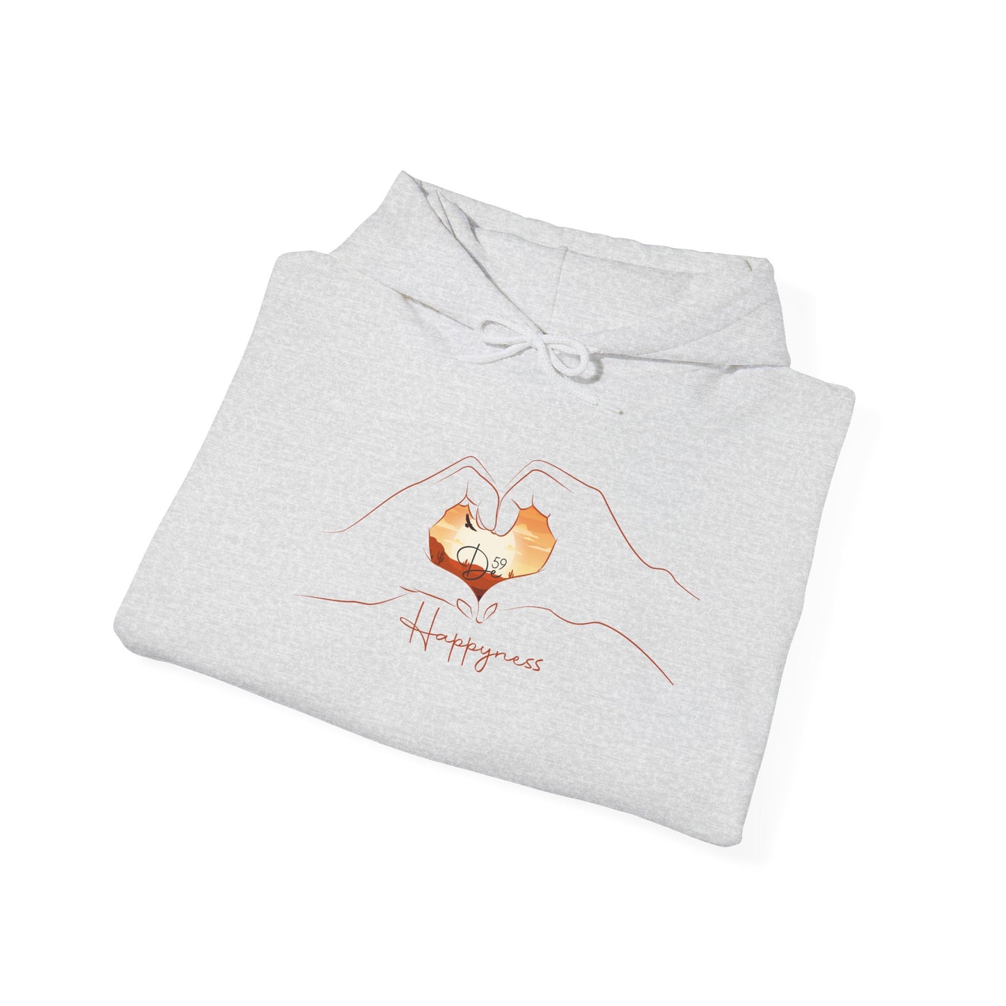 Happiness desert Hooded Sweatshirt - Cozy, Inspirational Apparel