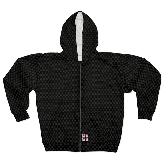 CHECKER STACKED HOODIE